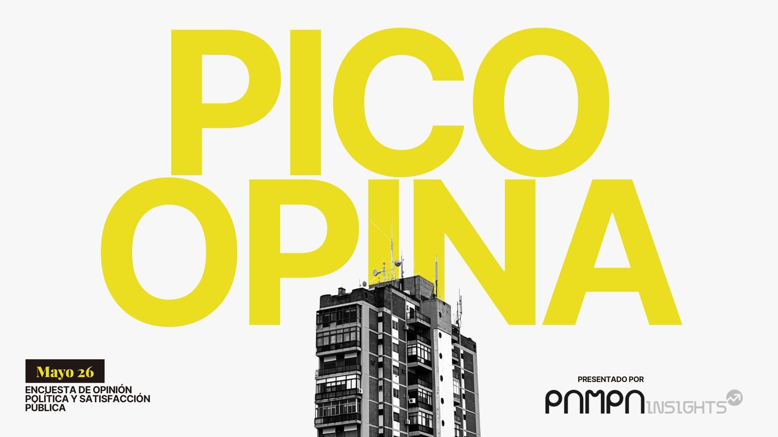 Carátula del informe Pico Opina Mayo 26